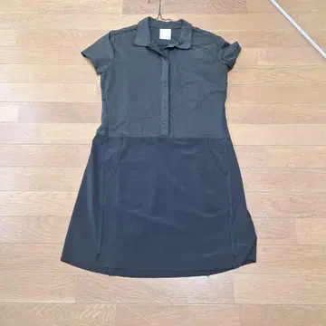 NIKE 폴로 원피스 블랙 골프웨어