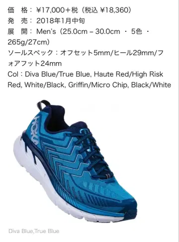 HOKA ONEONE Clifton4