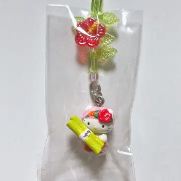 지역 한정 키티 오키나와 사탕수수 끈 스트랩 산리오