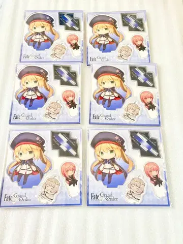 fgo 캐스트리아 오베론 캐릭터 아크릴 스탠드 세트