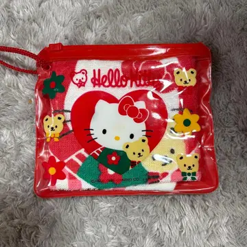 Hello Kitty 타월 파우치 세트