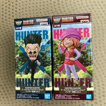 HUNTER x HUNTER 피규어 2체 월드 컬렉션 포크루 레오리오
