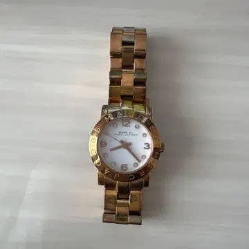 MARC BY MARC JACOBS 손목시계 골드 화이트