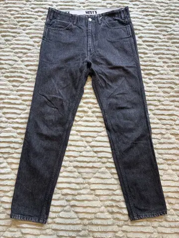 새상품급 WESTOVERALLS 805T 블랙 데님