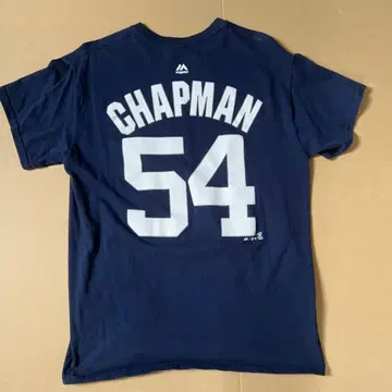 Majestic MLB 양키스 T셔츠 CHAPMAN 54