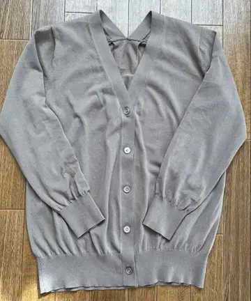 유나이티드 애로우즈 그린 라벨 릴랙싱 여름용 모카색 가디건