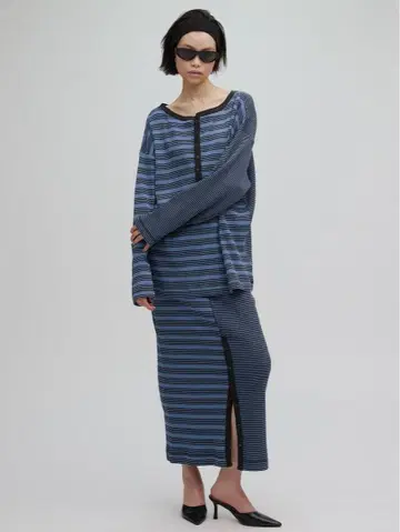 MILLER x Ameri 2WAY WAFFLE SKIRT