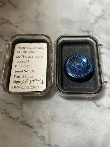 NJT HandPower Ulte Coin Zircuti 피젯 토이