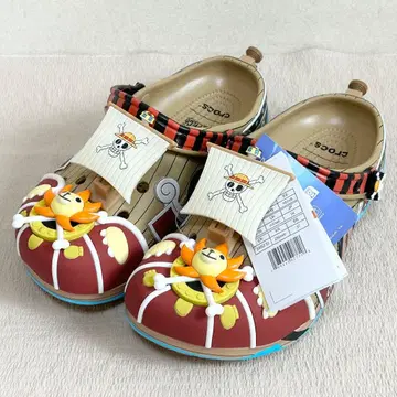 미사용 [crocs] 원피스 사우전드 써니 샌들 24