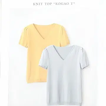 FOXEY 폭시 니트 소두 T 썸머 니트 퍼프 슬리브 개더 S