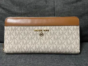MICHAEL KORS 장지갑 베이지/브라운