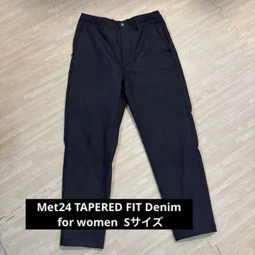 뉴발란스 데님라이크 테이퍼드 팬츠 S