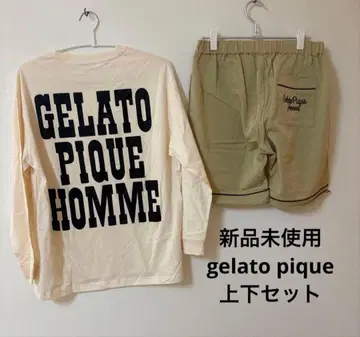 미사용 새상품 gelato pique 젤라피케 롱T 숏팬츠 세트