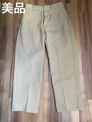 새상품급 NANOUNIVERSE 별주 Dickies 치노 팬츠 베이지 M 사이즈