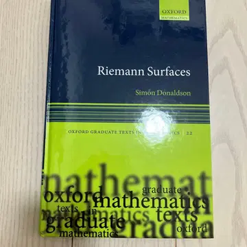 Riemann Surfaces Simon Donaldson