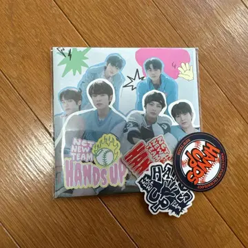 NCTNEWTEAM Hands Up CD 스티커 세트