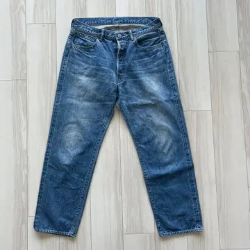 A.PRESSE Washed Denim Pants E 34인치
