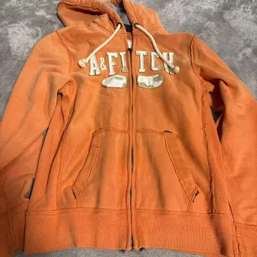 Abercrombie & Fitch 오렌지 후드티 M