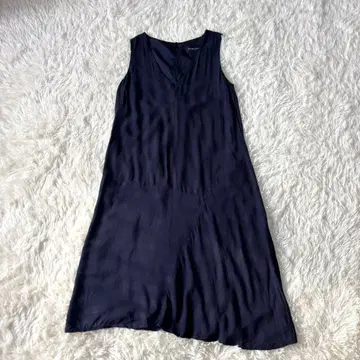 파드칼레 레이온 큐프라 원피스 비대칭 슬리브리스 38