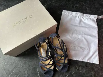 Jimmy Choo 샌들 데님 사이즈 35