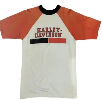 CHAMPION HARLEY-DAVIDSON 티셔츠 바택 L 70S