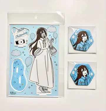 러브 라이브 사쿠라자카 시즈쿠 산책은 계절을 입고. 아크릴 피규어 캔뱃지