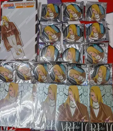 NARUTO 데이다라 수트 굿즈 세트