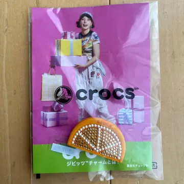 Crocs 지비츠 정품 미개봉 오렌지 & 몬스터 트럭 2개 세트
