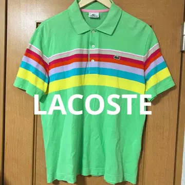 [분위기 발군] 90's LACOSTE 올 패턴 피케 셔츠 빅 사이즈