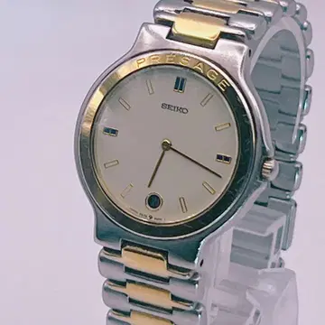 [ 레어 빈티지 ] SEIKO 세이코 프레사지 콤비 남성용 A61