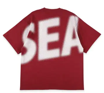 WIND AND SEA Big S/S Tee 'Burgundy'