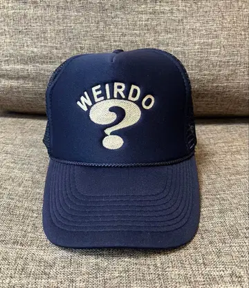 WEIRDO 메쉬 캡 네이비