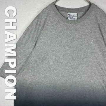2059 Champion 레어 그라데이션 자수 로고 T셔츠 XL
