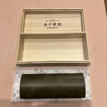 금자안경 나무 상자와 안경 케이스 미사용 새상품
