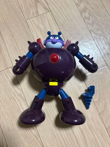 호빵맨 강철 세균맨 피규어 로봇