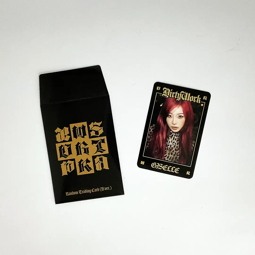 Aespa Giselle Dirty Work QQ Music qq unreleased photocard random