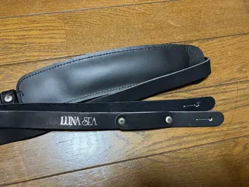 미사용 새상품 ESP LUNA SEA 로고 스트랩 루나시 기타 베이스
