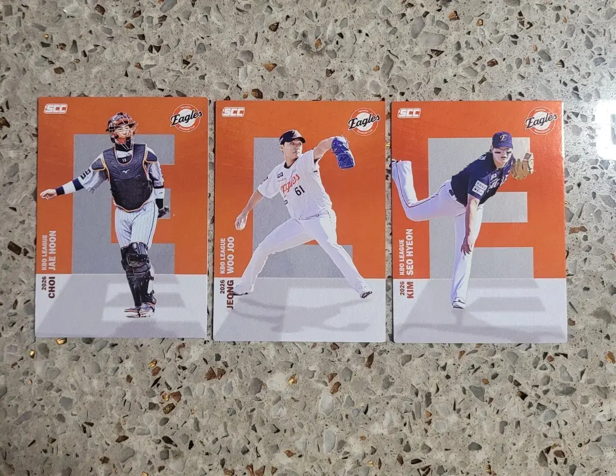 KBO 26한화 카드 (최재훈/정우주/김서현)