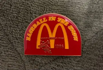 맥도날드 빈티지 핀 배지
