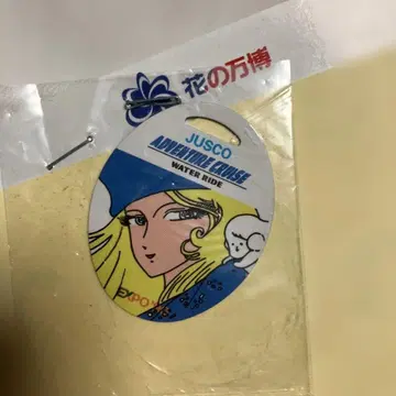 꽃의 만국 박람회 90 메텔 메탈 플레이트 부착 워터 라이드 팜플렛 G