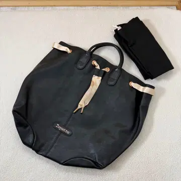 새상품급 repetto 레페토 토트백 아라베스크 블랙 가죽