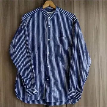 UNITED ARROWS x Thomas Mason 밴드 카라 셔츠