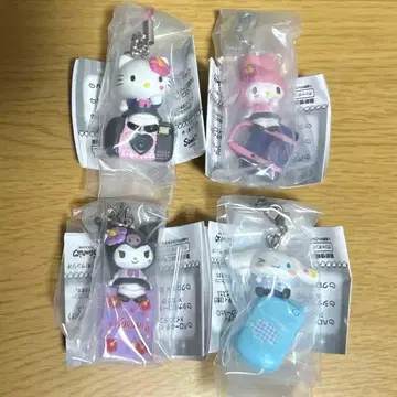 산리오 헤이세이 갸루 참 키티 마이멜로디 쿠로미 시나모롤