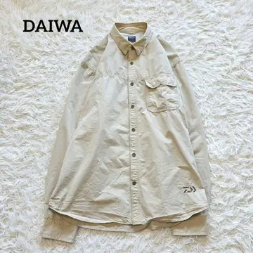 다이와 CORDURA 긴팔 셔츠 2XL 베이지 낚시 의류
