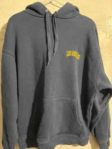 Champion 챔피온 LOS ANGELES 후드티 네이비 L