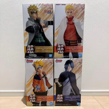 NARUTO BORUTO 피규어 4체 세트