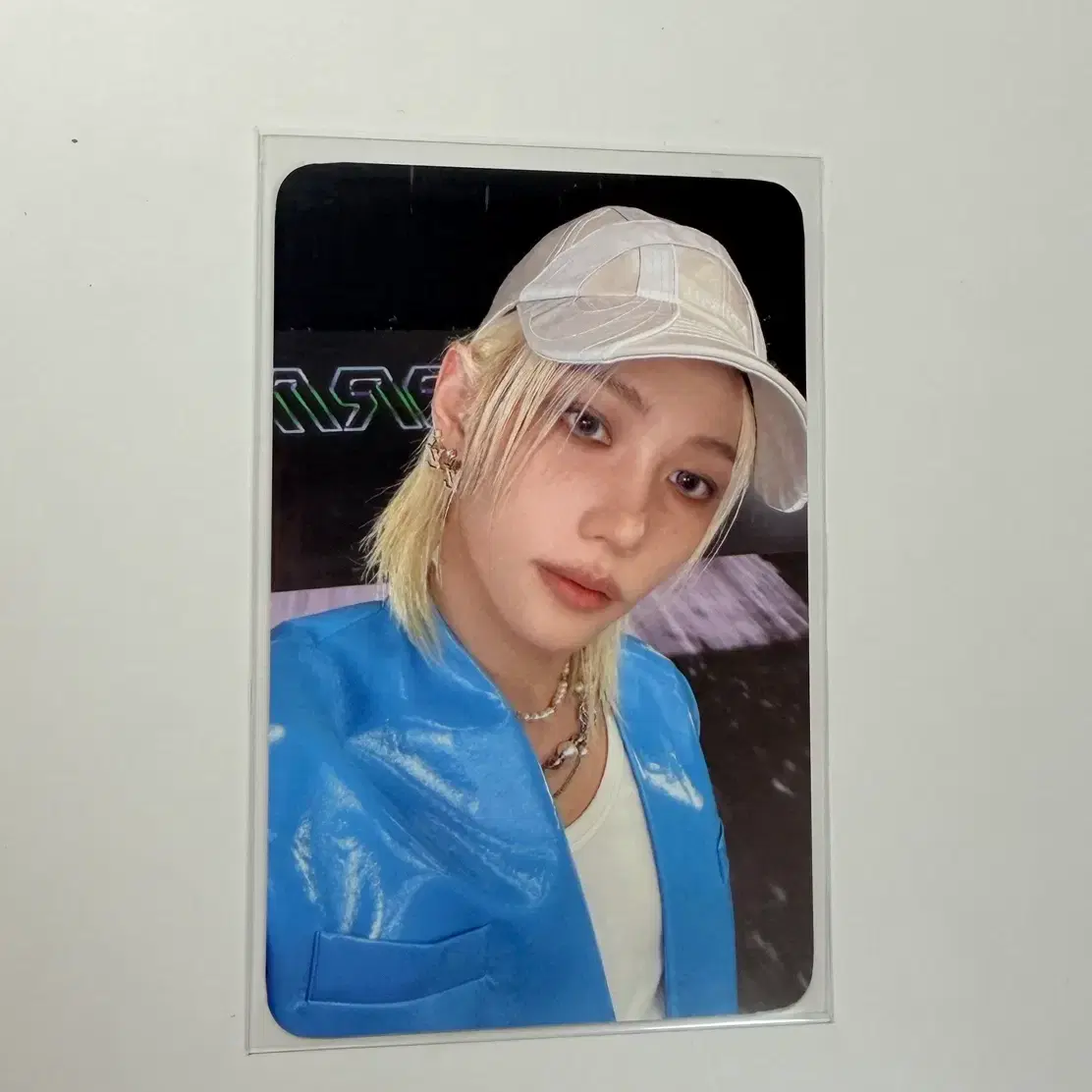 Stray Kids Felix Karma QR Poca Photocard + Pepero Postcard