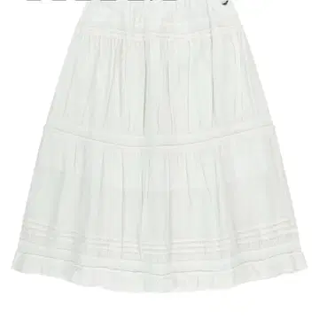 코이세이오(COYSEIO) SHIRRING MIDI SKIRT WHITE | 브랜드 중고거래