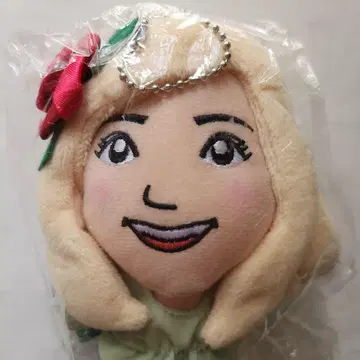 모모이로 클로버 Z 흰금의 새벽 봉제 인형 스트랩 모모카