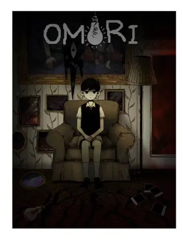 OMORI LAMP ROOM 포스터 OMOCAT 공식